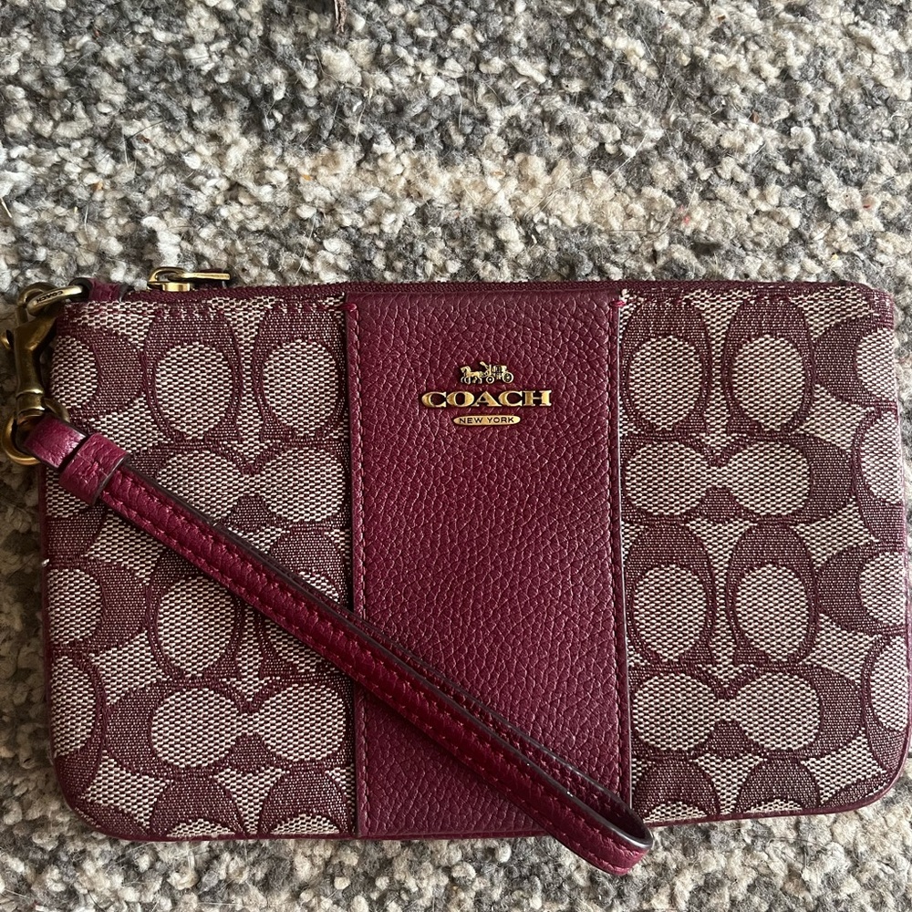 Coach wristlet